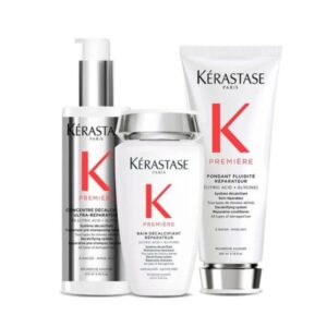 Kit Kérastase Première Shampoo + Condicionador + Tratamento Descalcificante